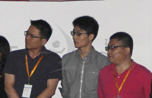 SEO總監(jiān)David在總結(jié)會(huì)上介紹