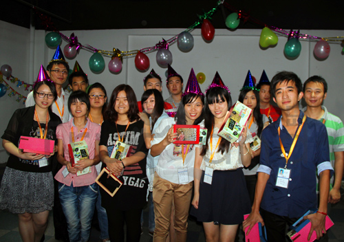 2013年九月珍島慶生會合影