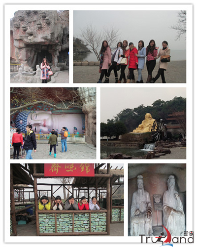 各種pose顯“道、儒、佛”