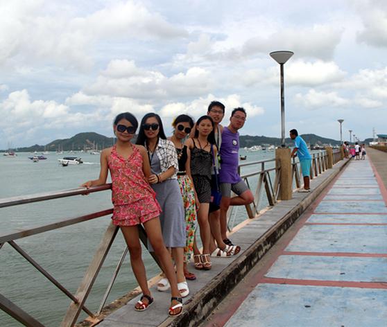 泰國(guó)普吉島合影留戀