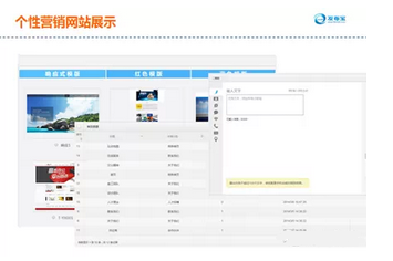 個(gè)性營(yíng)銷網(wǎng)站展示