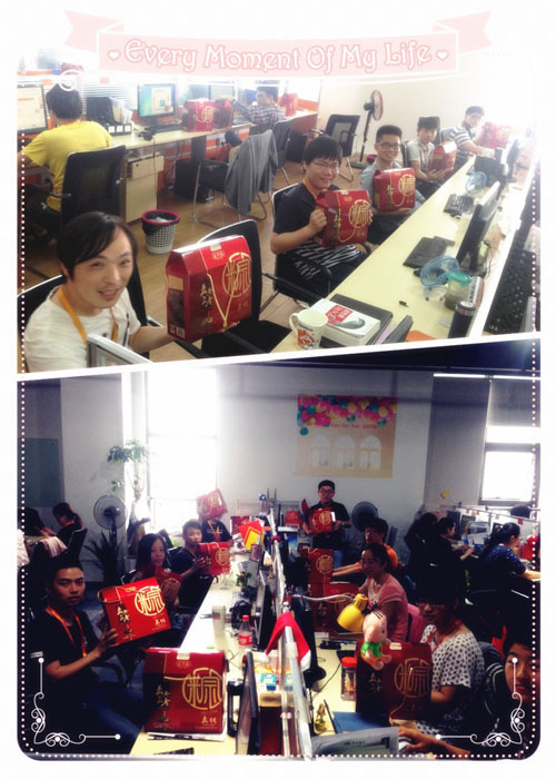 小伙伴們集體炫'粽