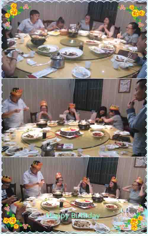 吃貨壽星們生日聚餐